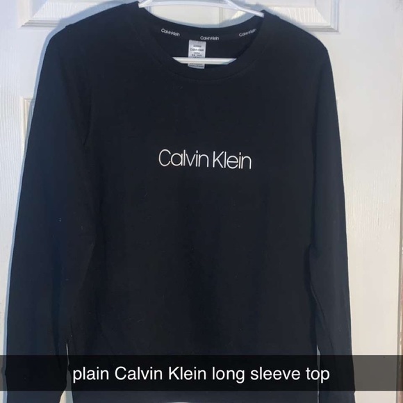 Black Calvin Klein long sleeve. - Picture 1 of 1